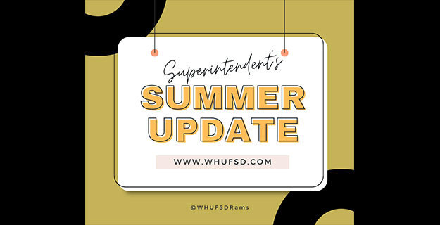 Superintendent's Summer Update