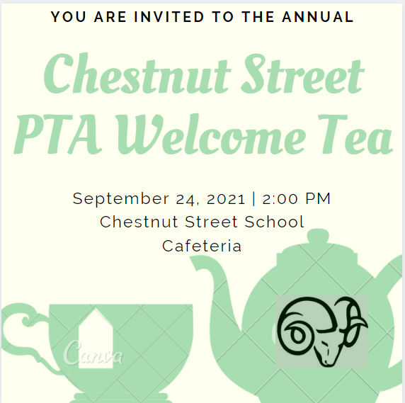 PTA Welcome Tea Invitation