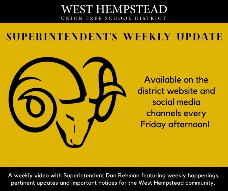 Superintendent’s Weekly Update