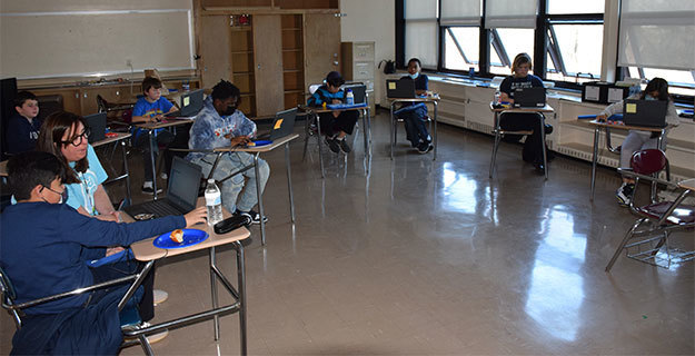 West Hempstead’s R.A.M.s, a team of student coders in Class