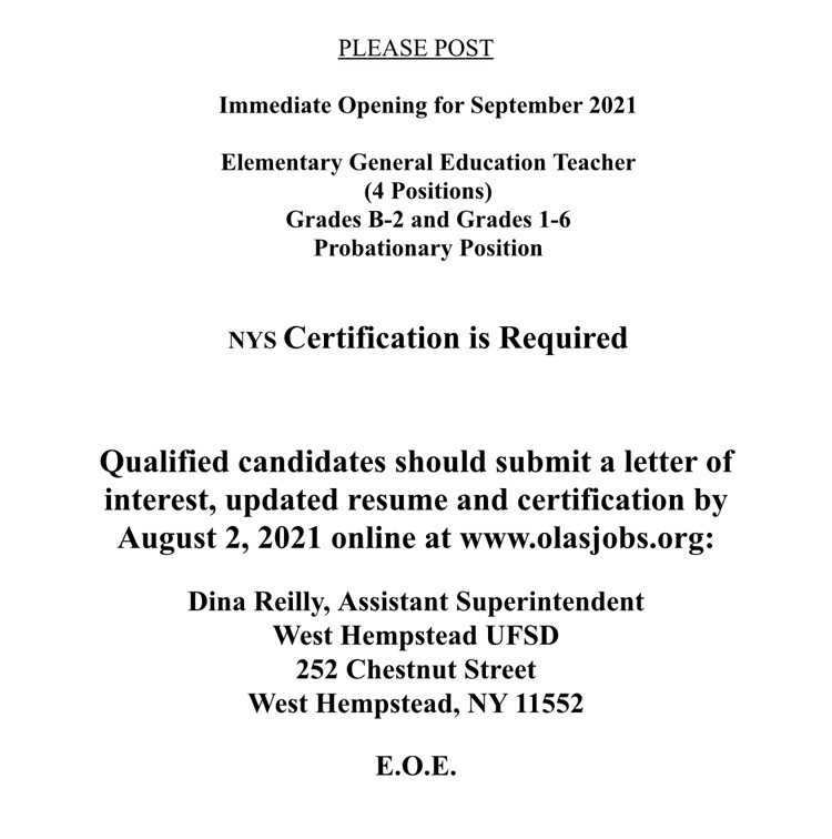 Job Posting