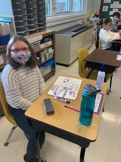 Hard at work thinking!