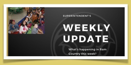 Superintendent’s Weekly Update 