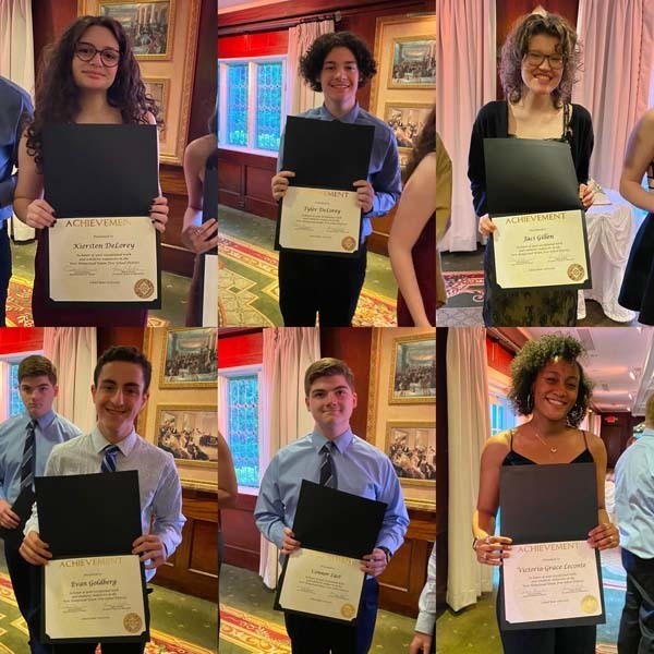 The West Hempstead School District honored the top 25 students in the graduating class of 2022 on April 27