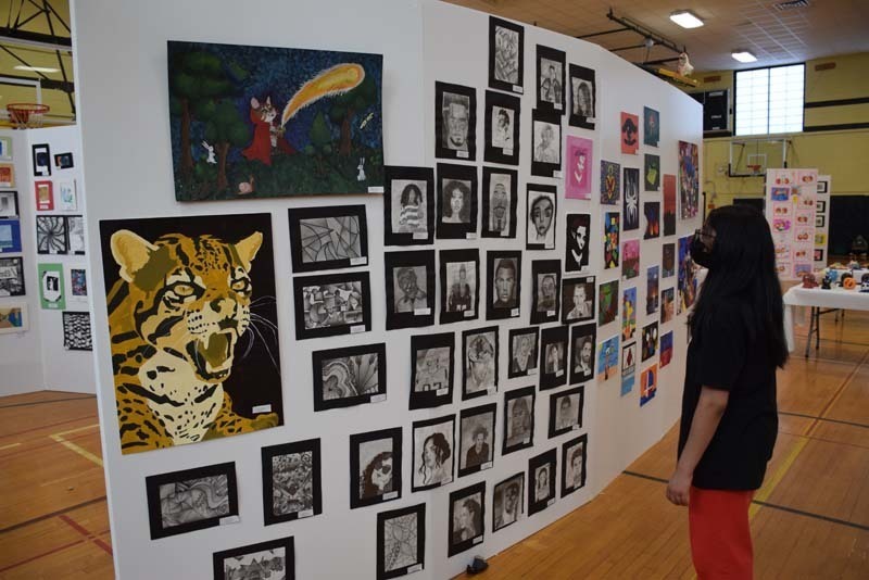 Art Displayed at Art Show