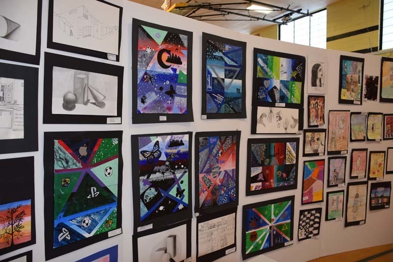 Art Displayed at Art Show