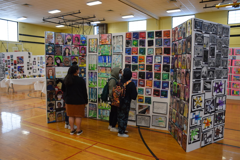 Art Displayed at Art Show